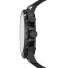 Fossil, Nate - Reloj para hombre con esfera de cronógrafo de gran tamaño y correa de acero inoxidable o cuero